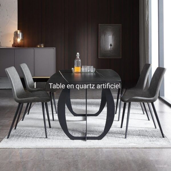 Table en quartz artificiel Apple 220*100 cm - Image 5