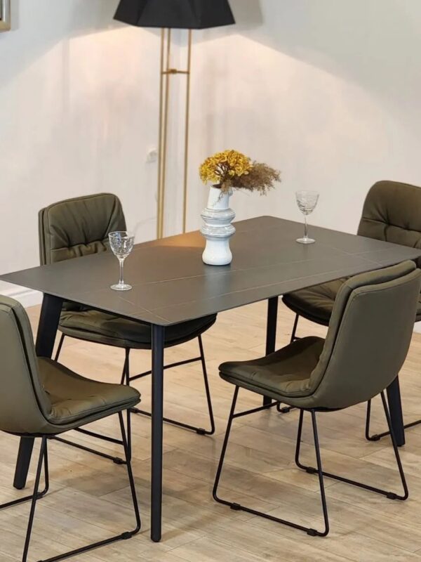 Chaise en véritable cuir - Image 7