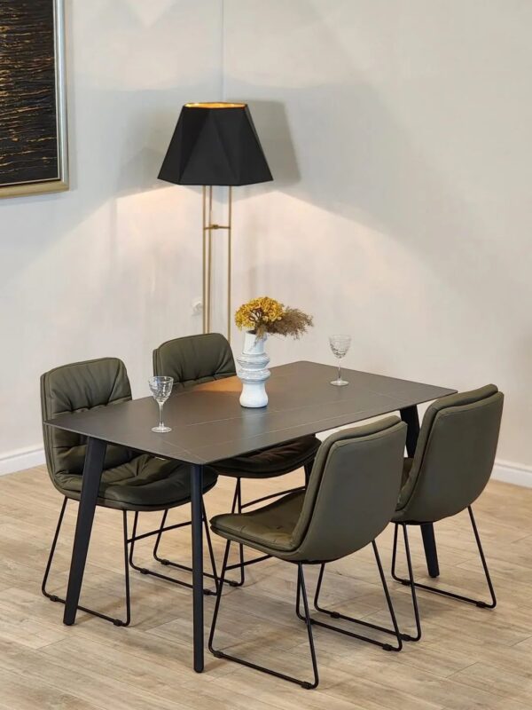 Chaise en véritable cuir - Image 8