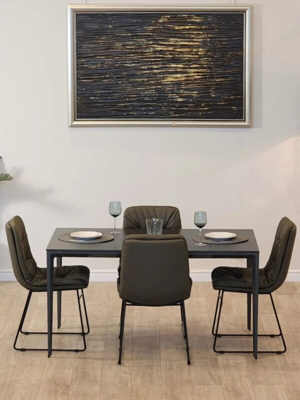 Chaise en véritable cuir - Image 9