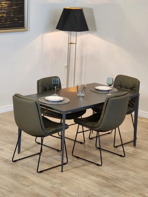 Chaise en véritable cuir - Image 11