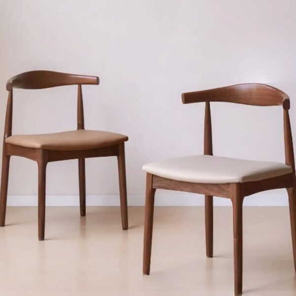 Chaise de salle à manger en bois frêne
