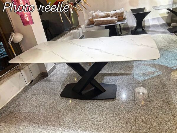Table rectangulaire en quartz artificiel 180*90 cm - Image 7