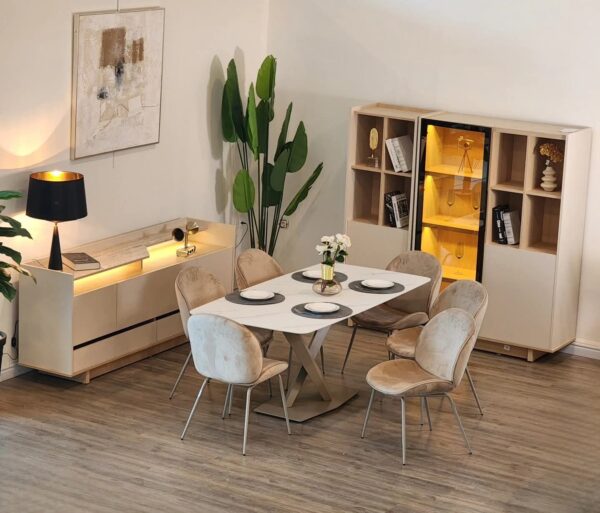 Table rectangulaire en quartz artificiel 180*90 cm - Image 2