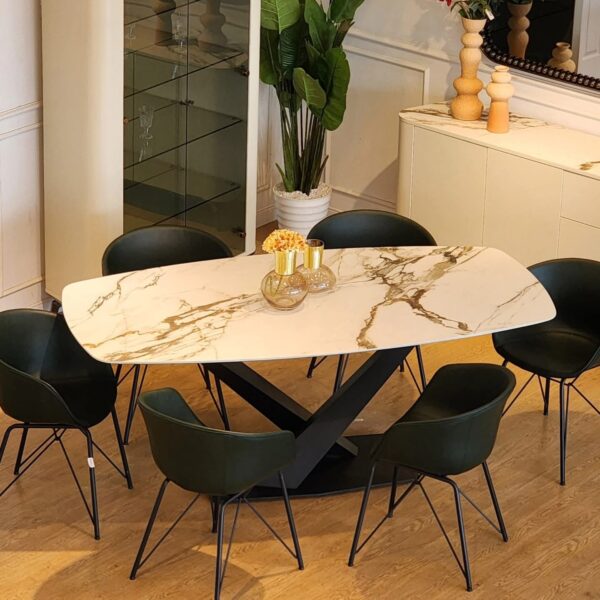 Table rectangulaire en quartz artificiel 180*90 cm - Image 5