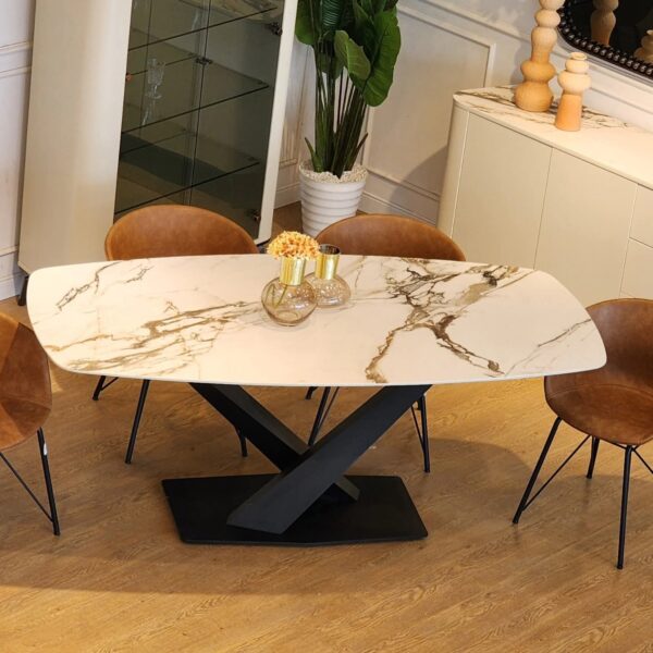 Table rectangulaire en quartz artificiel 180*90 cm - Image 4