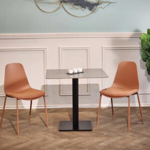 Table carrée en quartz artificiel 60×60