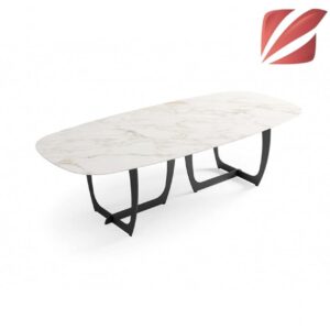 Table en quartz artificiel Apple 220*100 cm