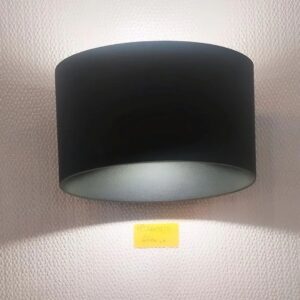 Applique murale LED noire