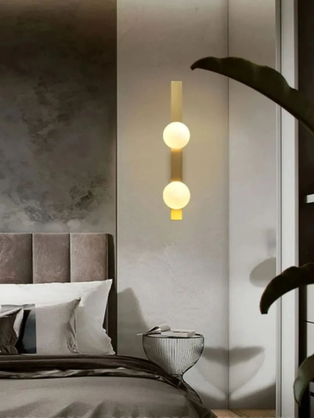 Applique murale moderne à deux globes - Image 2