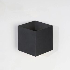 Applique murale noire en forme de losange