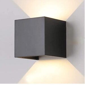 Applique murale LED moderne cubique