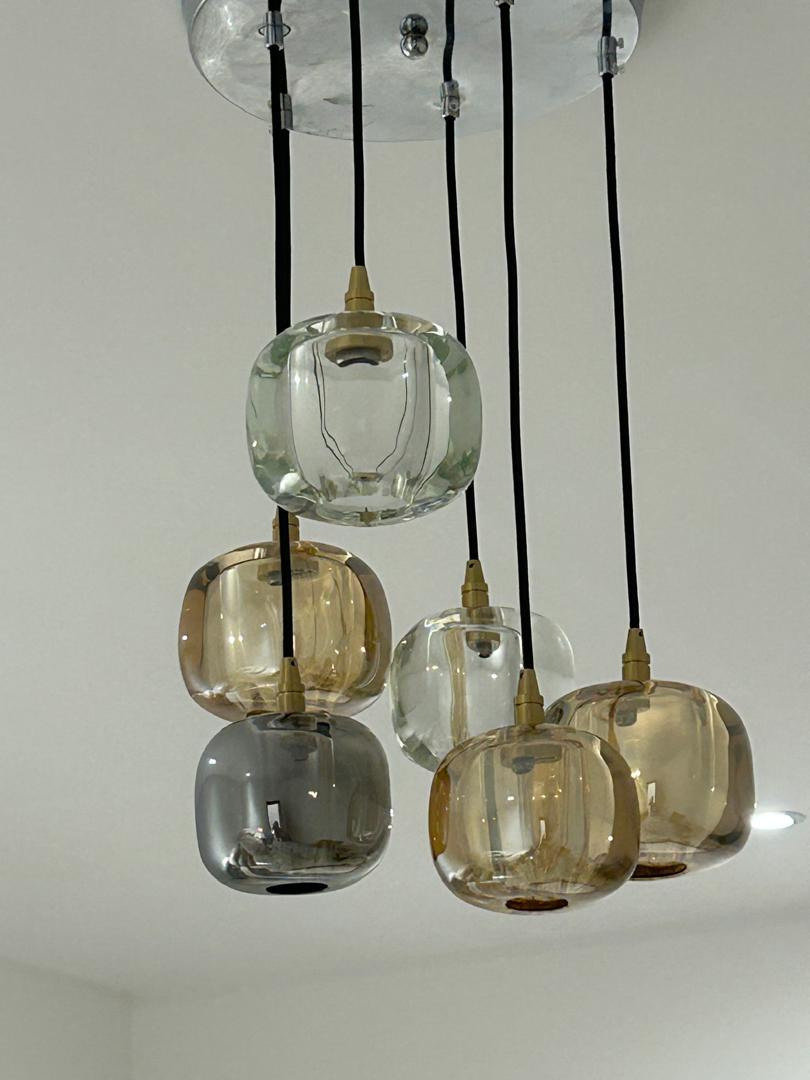 Suspension BLD en cristal – Ø10 x H15 cm - Image 2