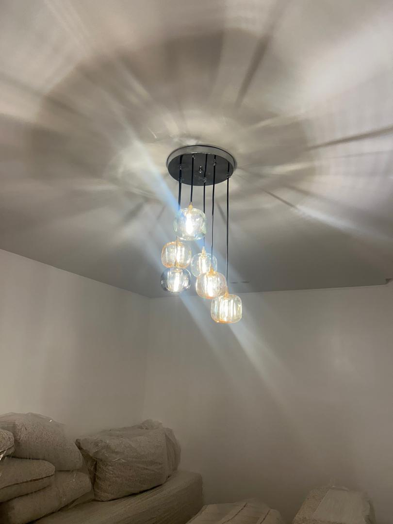 Suspension BLD en cristal – Ø10 x H15 cm - Image 3