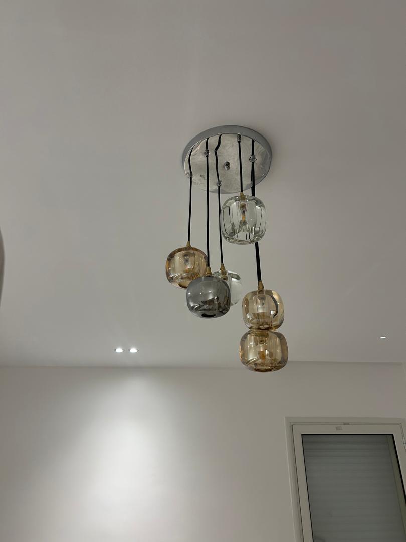 Suspension BLD en cristal – Ø10 x H15 cm - Image 5