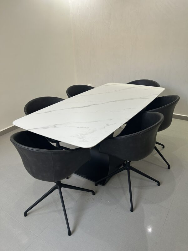 Table rectangulaire en quartz artificiel 180*90 cm - Image 14