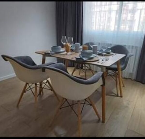 Table Eames rectangulaire 120x80 cm - Image 5
