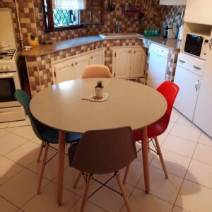 Table Eames ronde Ø110 cm