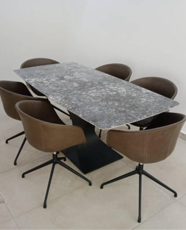 Table rectangulaire en quartz artificiel 180*90 cm - Image 12