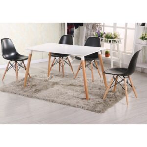 Table Eames rectangulaire 140x80 cm
