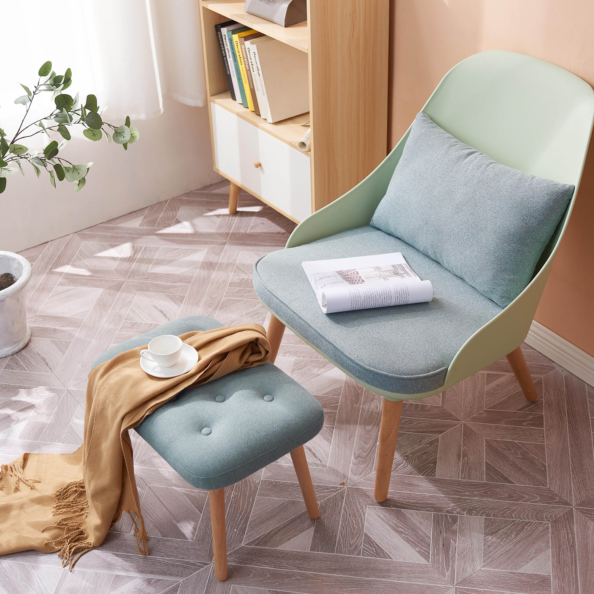 Chaise design OW-242 - Image 3