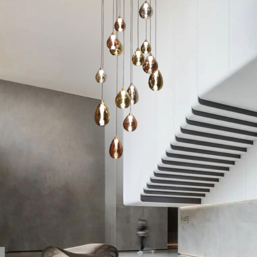 Suspension en verre en forme de poire - Image 16