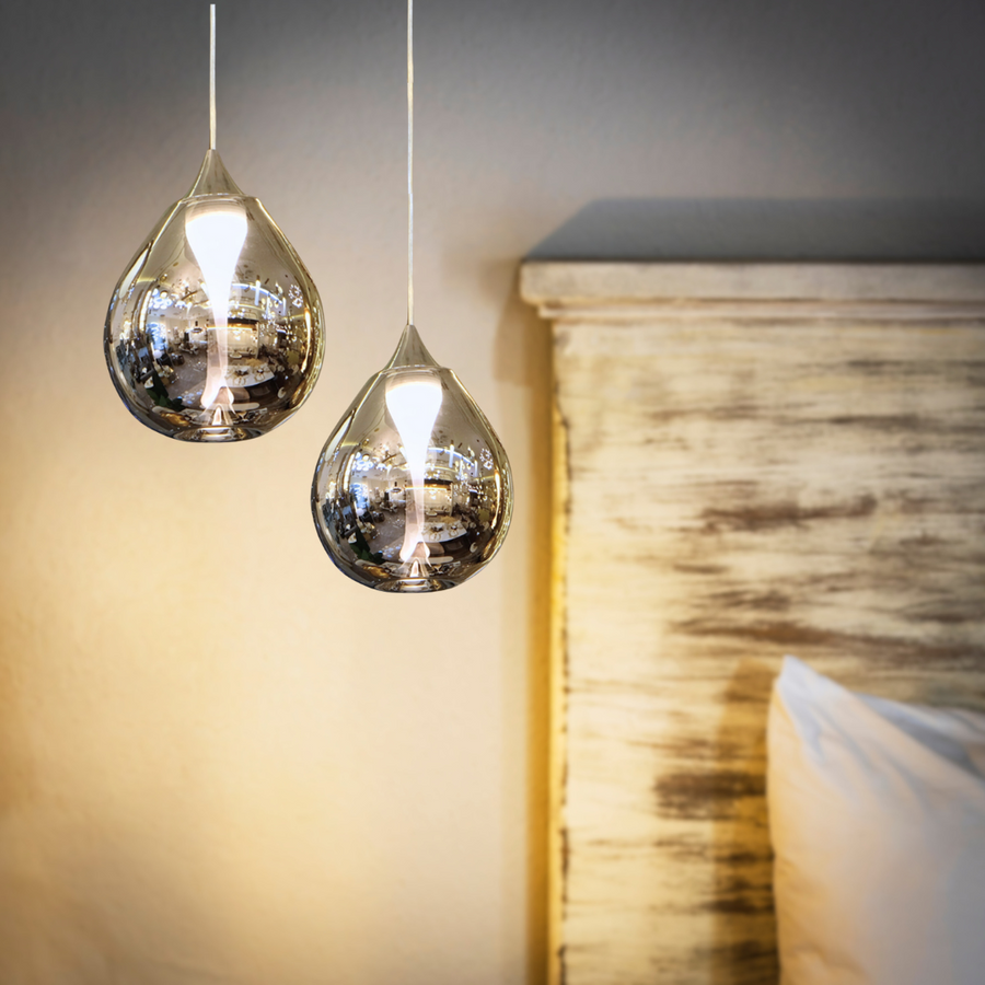 Suspension en verre en forme de poire - Image 24