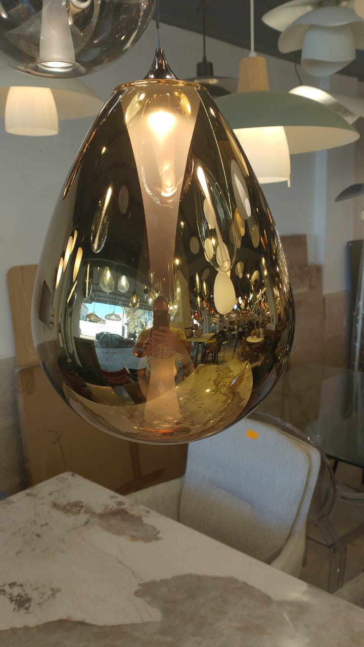 Suspension en verre en forme de poire - Image 14