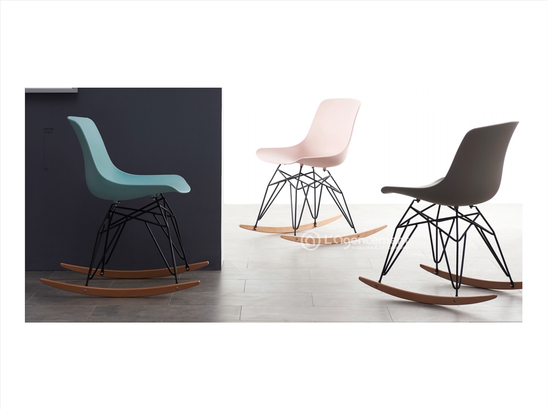 Chaise à bascule modèle 192 - Image 10