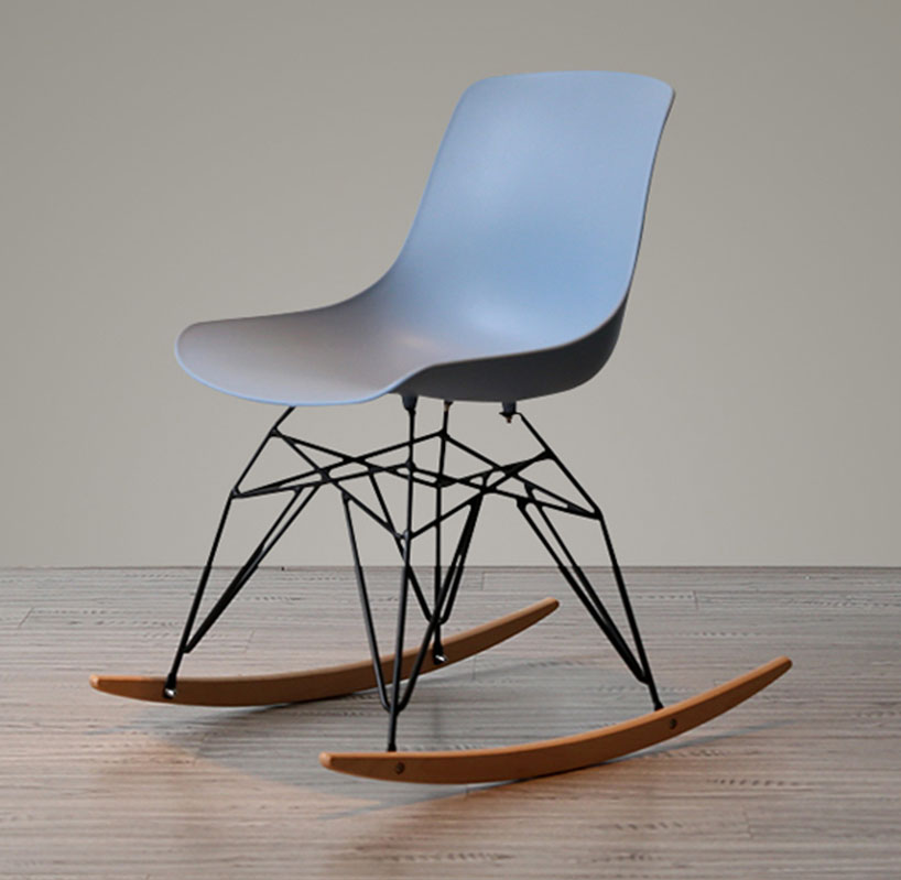 Chaise à bascule modèle 192 - Image 8