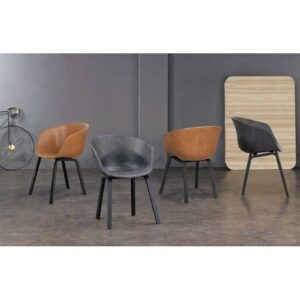 Chaise Hay en simili cuir