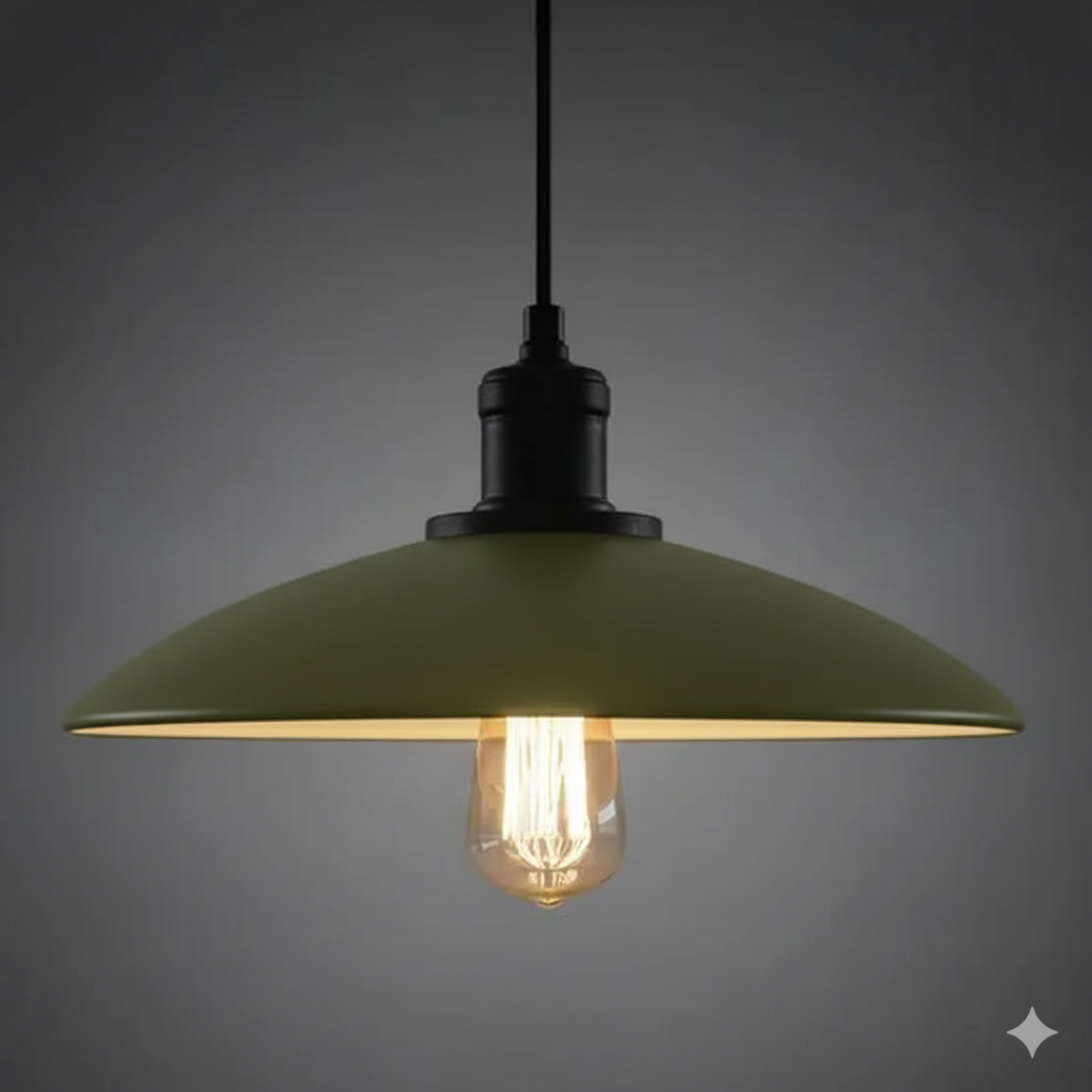 Suspension Industrielle en Métal - Image 2