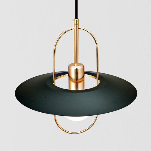 Suspension Design Moderne Or et Noir/Blanc - Image 4