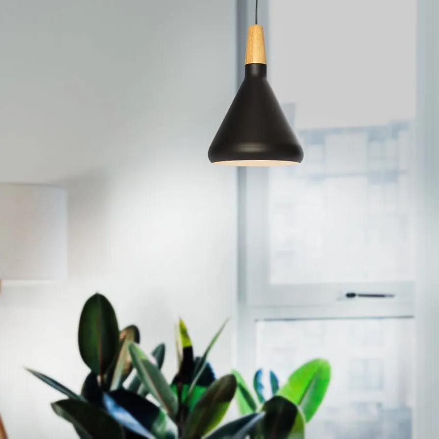 Suspension moderne design en métal et bois - Image 7