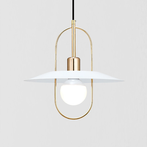 Suspension Design Moderne Or et Noir/Blanc - Image 3