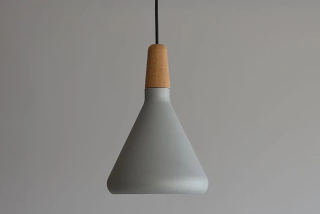 Suspension moderne design en métal et bois - Image 31