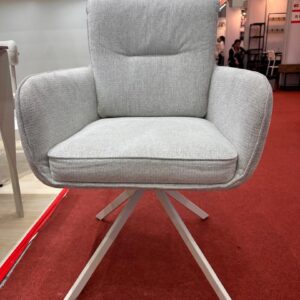 Fauteuil Pivotant Scandinave en Tissu