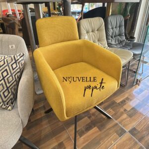 Fauteuil Pivotant Design Scandinave