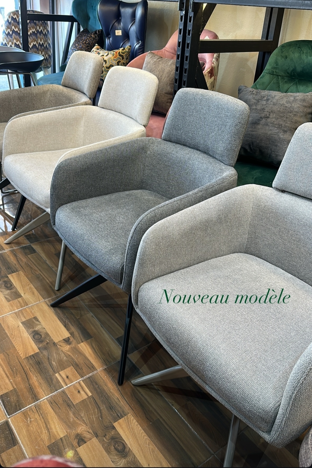 Fauteuil Pivotant Design Scandinave - Image 2