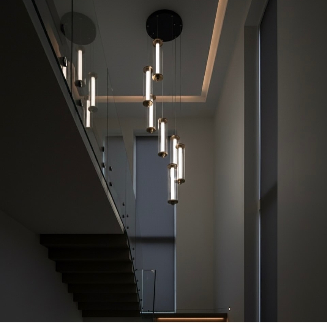 Suspension moderne tubes LED - Image 18