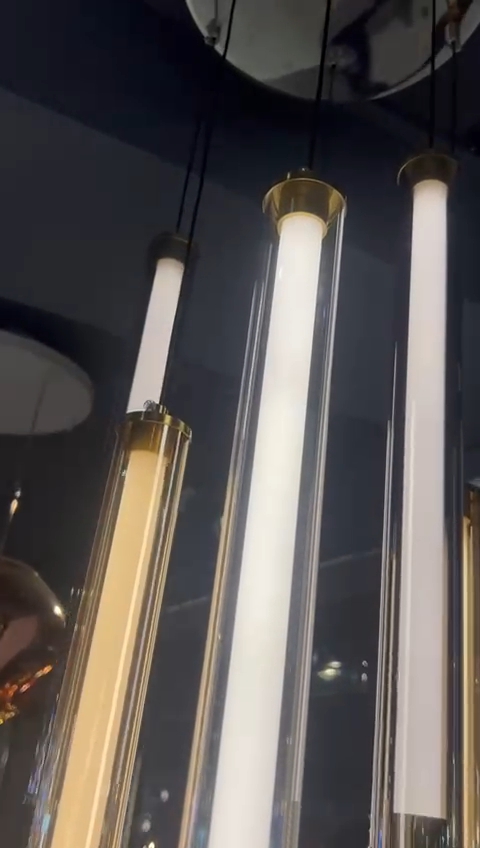 Suspension moderne tubes LED - Image 23