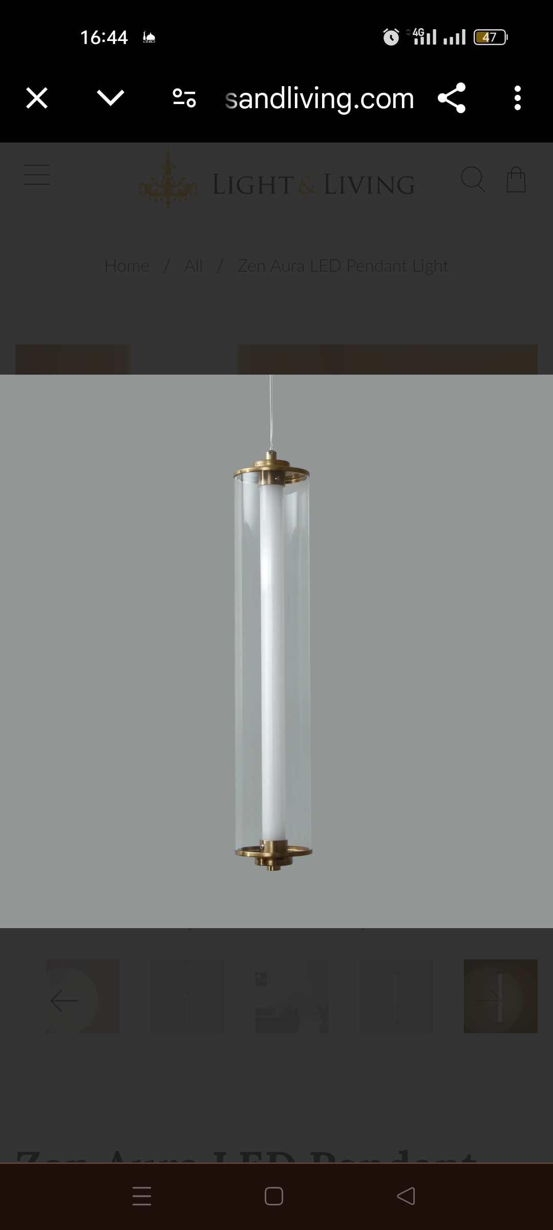 Suspension moderne tubes LED - Image 13