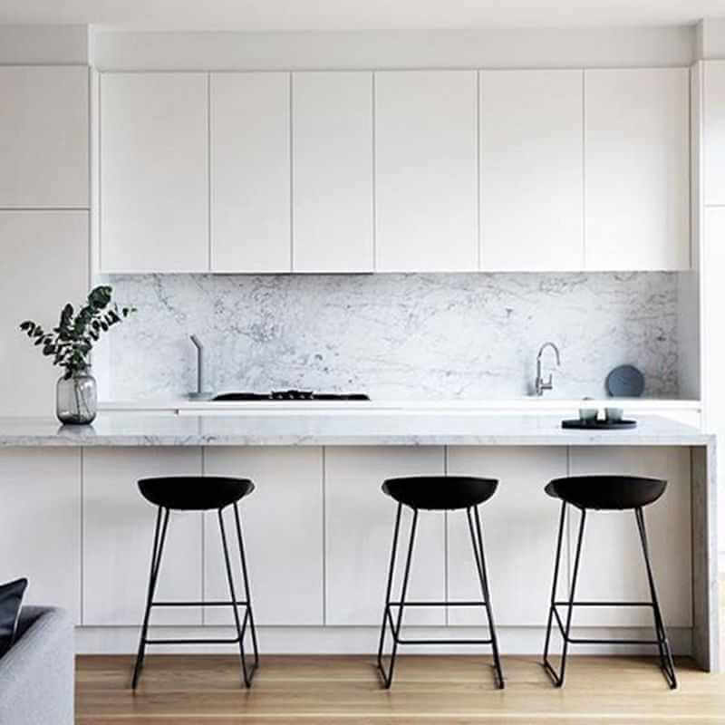 Tabouret Hay Haut – Pieds Métal (Blanc, Noir) & Assise en Polypropylène - Image 18