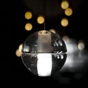 Suspension Boule Crystal LED