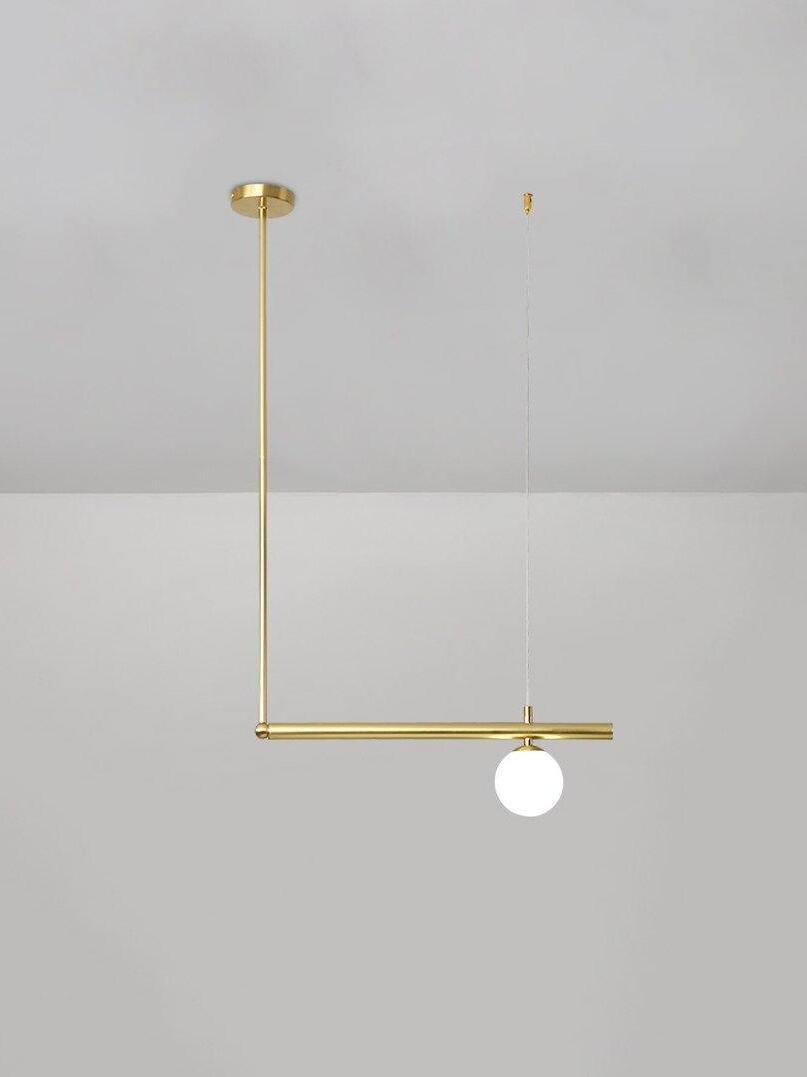 Suspension barre linéaire avec des globes en verre - Image 6