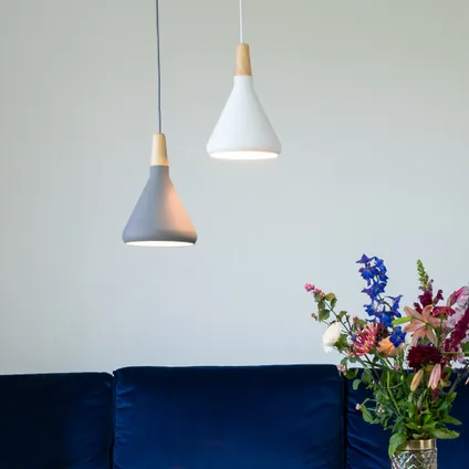 Suspension moderne design en métal et bois - Image 19