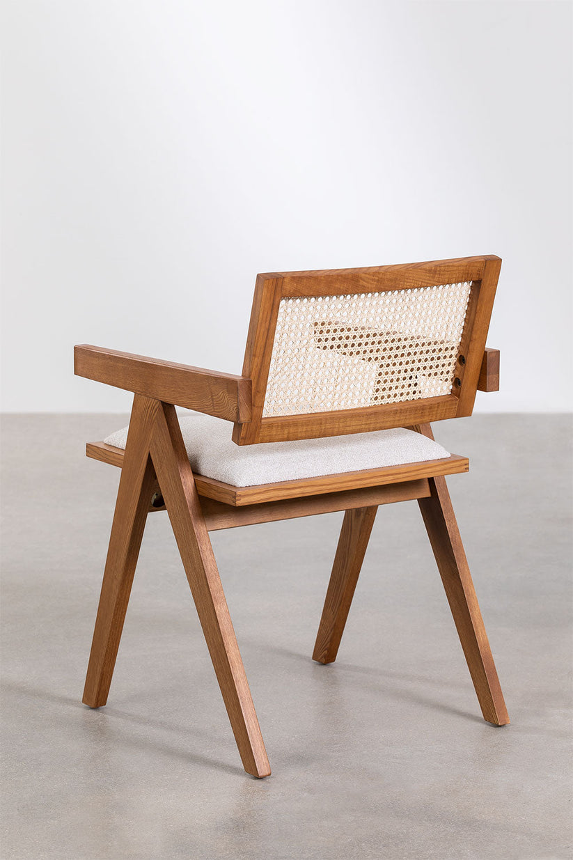 Fauteuil de Table Design "Chêne & Confort" [Couleur / Finition] - Image 35