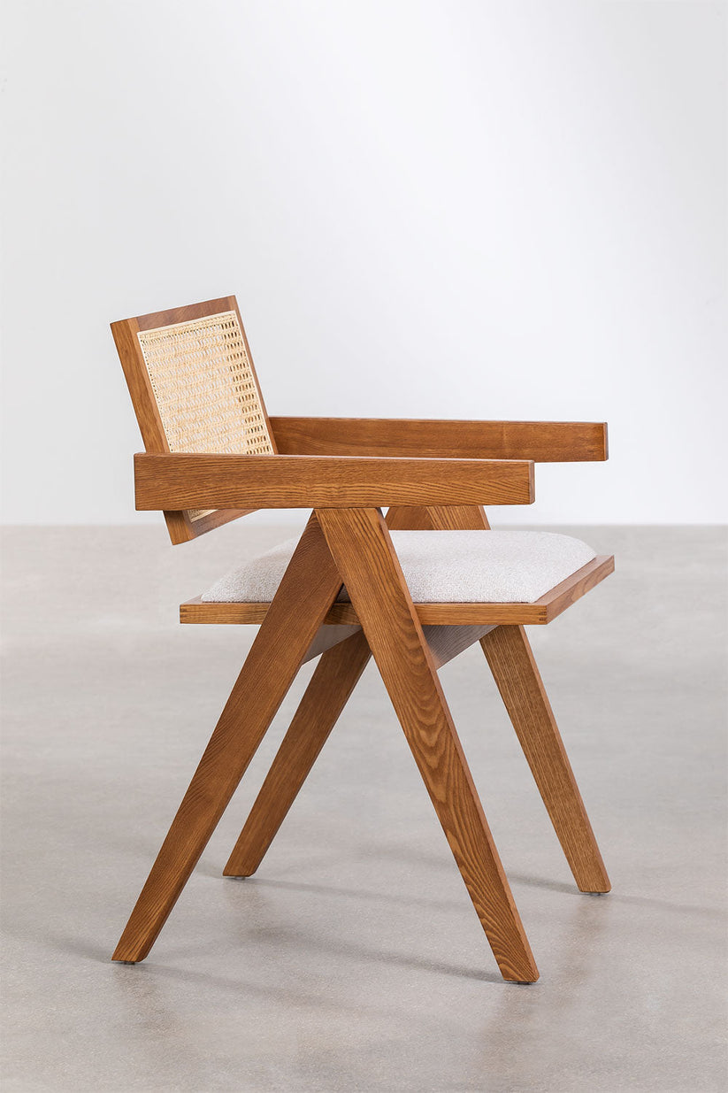 Fauteuil de Table Design "Chêne & Confort" [Couleur / Finition] - Image 31