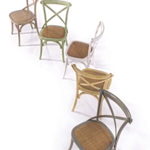 Chaise Bistrot couleur laqué