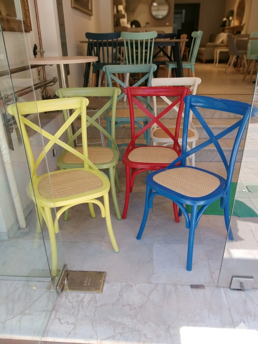 Chaise Bistrot couleur laqué - Image 39